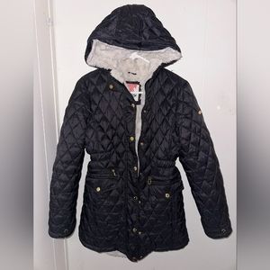 Black Pakra Jacket, Size Large, Brand Kensie Girl